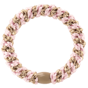 Kknekki Light Pink-Beige glitter Stripe
