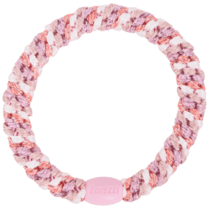 Kknekki Mix dusty rose pink glitter Haargummi