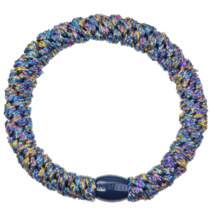 KKNEKKI Electric Blue multiglitter Haargummi