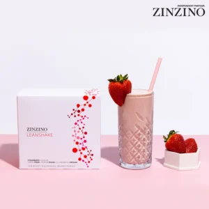 Zinzino-Proteinshake-Erdbeer