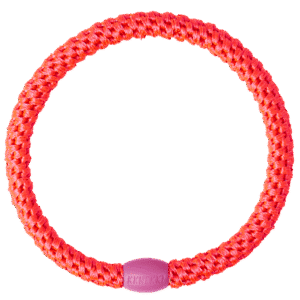 KKNEKKI Slim neon pink Haargummi