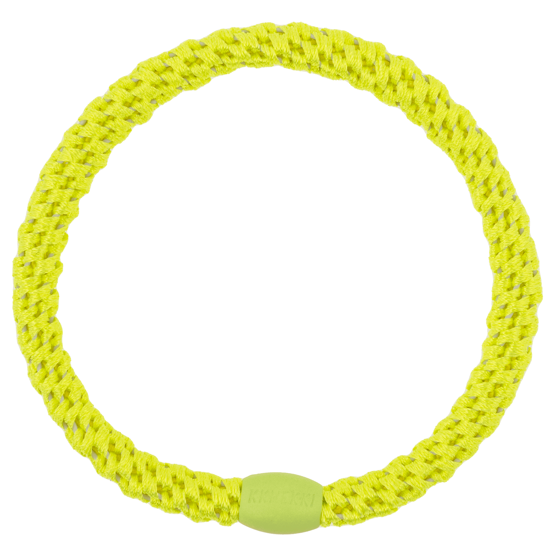 KKNEKKI Slim neon yellow Haargummi