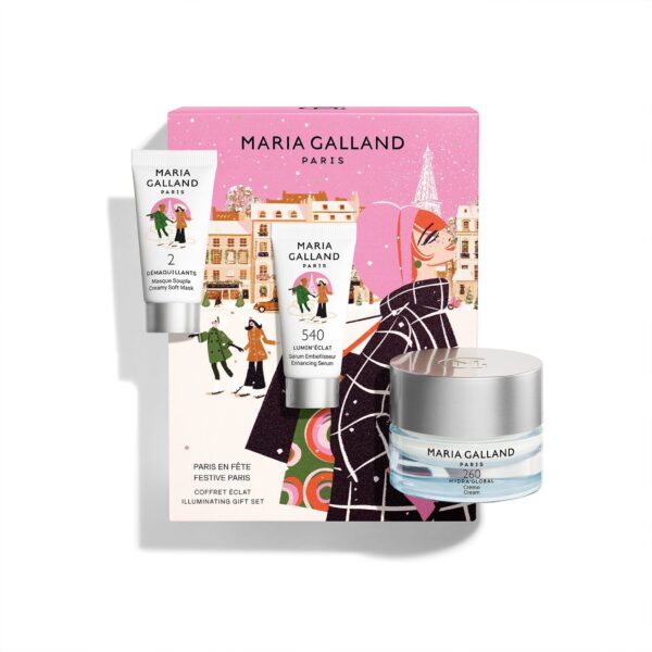 MARIA GALLAND Festive Paris - Illuminating Gift Set